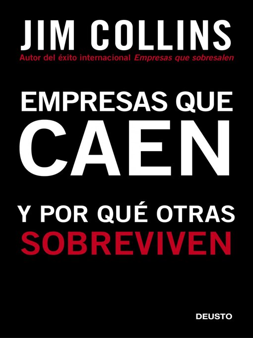 Title details for Empresas que caen by Jim Collins - Wait list